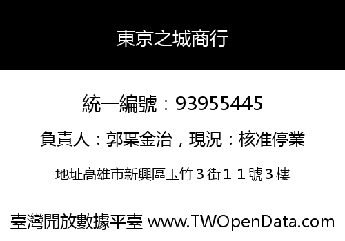 東京之城商行