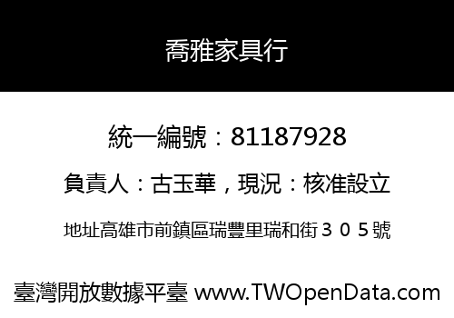 喬雅家具行