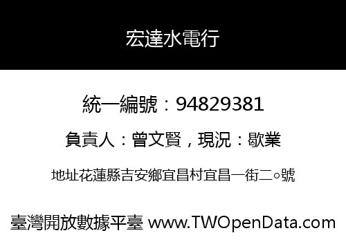 宏達水電行