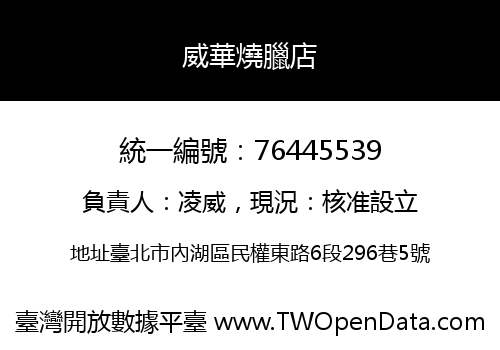威華燒臘店