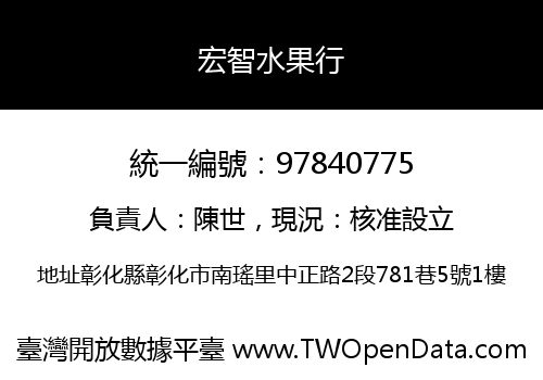宏智水果行