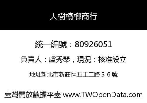 大樹檳榔商行