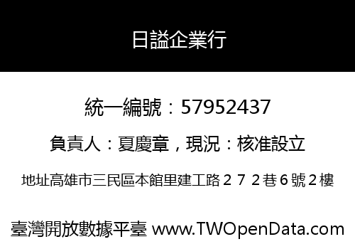 日謚企業行
