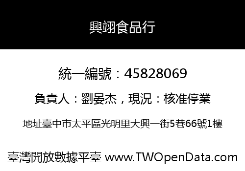 興翊食品行