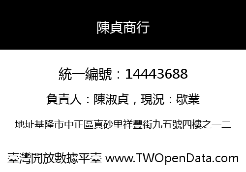陳貞商行