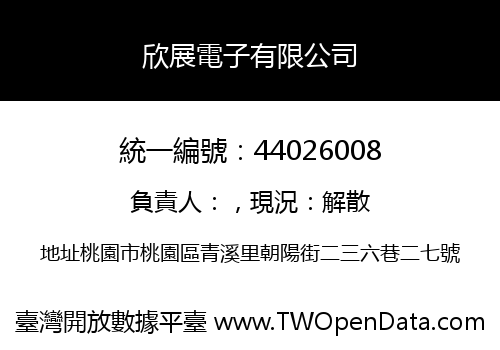 欣展電子有限公司