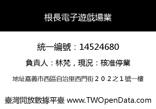 根長電子遊戲場業