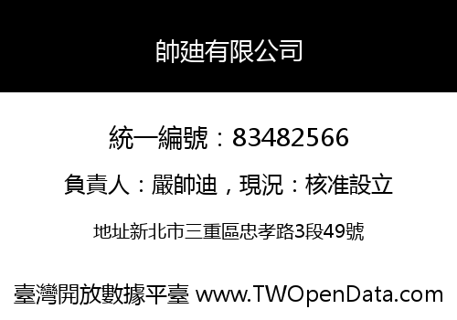 帥廸有限公司