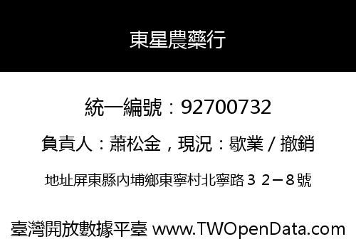東星農藥行