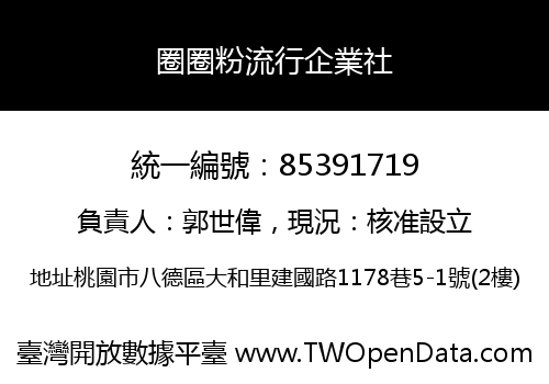 圈圈粉流行企業社
