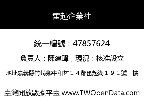 奮起企業社