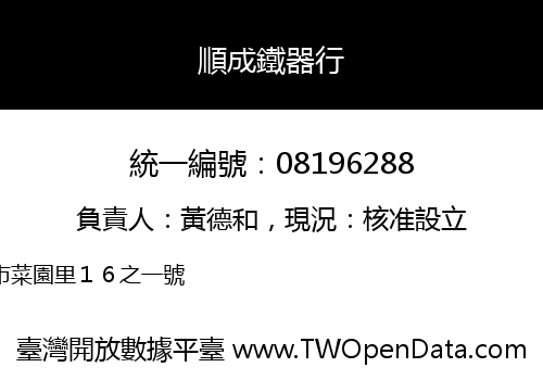 順成鐵器行