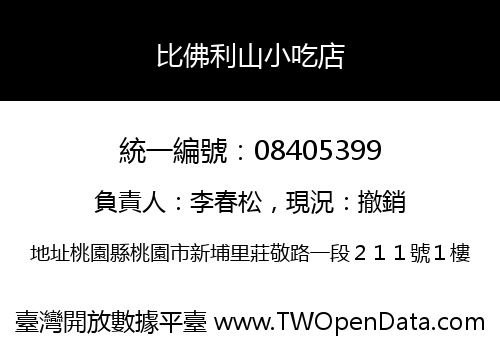 比佛利山小吃店