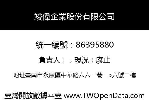 竣偉企業股份有限公司