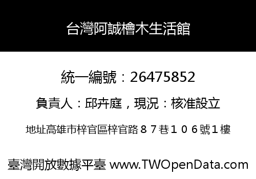 台灣阿誠檜木生活館