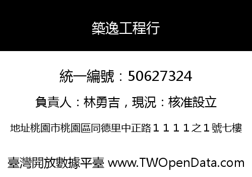 築逸工程行