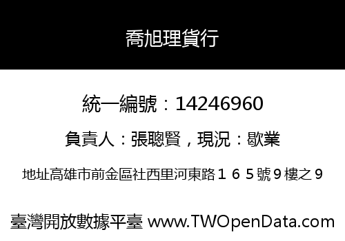 喬旭理貨行