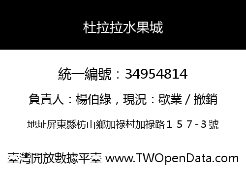 杜拉拉水果城