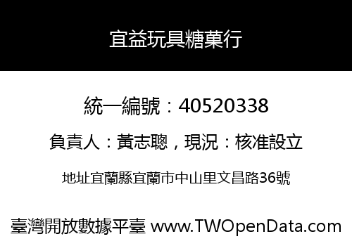 宜益玩具糖菓行