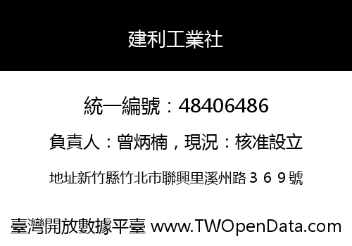 建利工業社