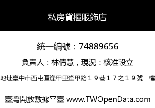 私房貨櫃服飾店