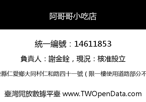 阿哥哥小吃店