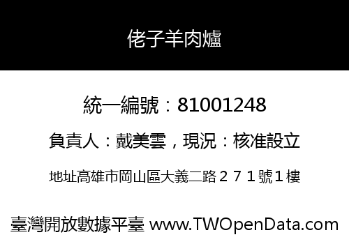 佬子羊肉爐