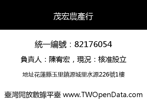 茂宏農產行