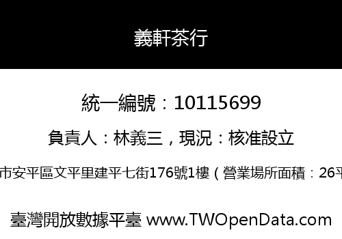 義軒茶行