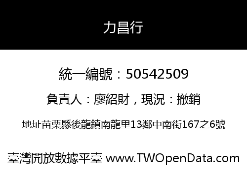 力昌行