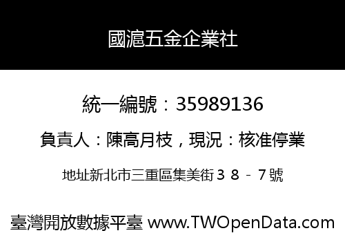 國滬五金企業社