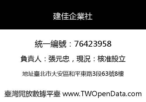 建佳企業社