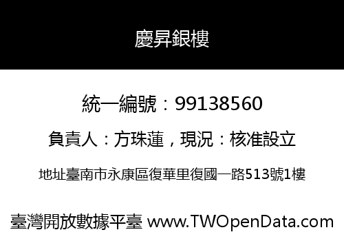 慶昇銀樓