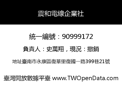 震和電線企業社