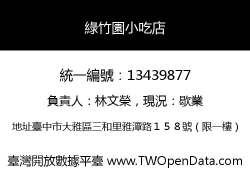 綠竹園小吃店