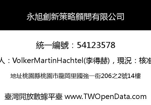 永旭創新策略顧問有限公司