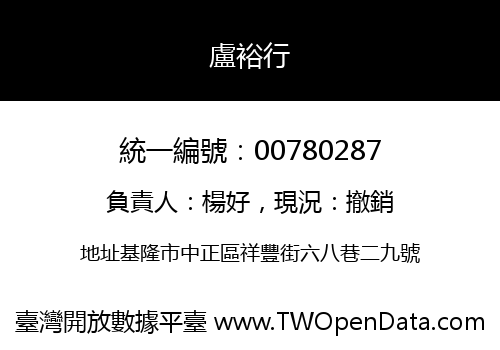 盧裕行