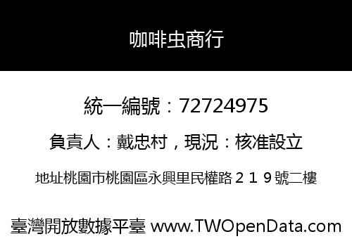 咖啡虫商行