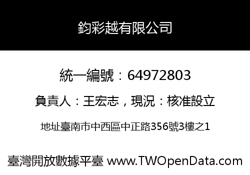 鈞彩越有限公司