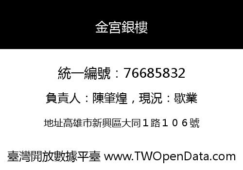 金宮銀樓