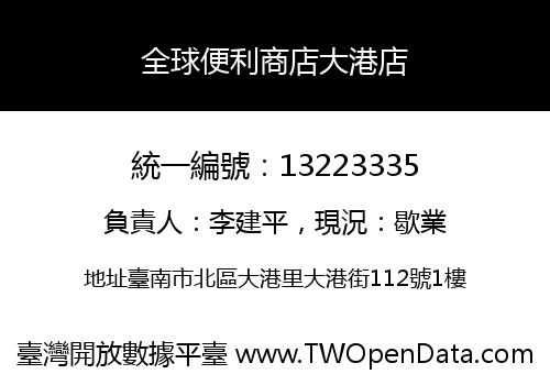 全球便利商店大港店