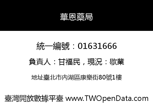 華恩藥局
