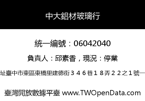 中大鋁材玻璃行