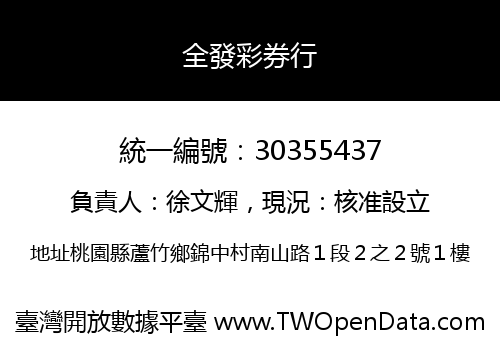 全發彩券行