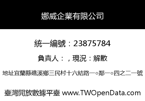娜威企業有限公司