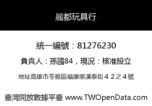 麗都玩具行