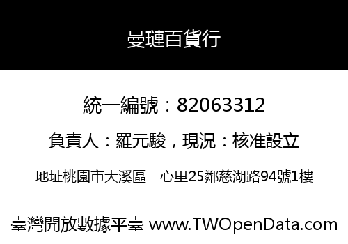 曼璉百貨行