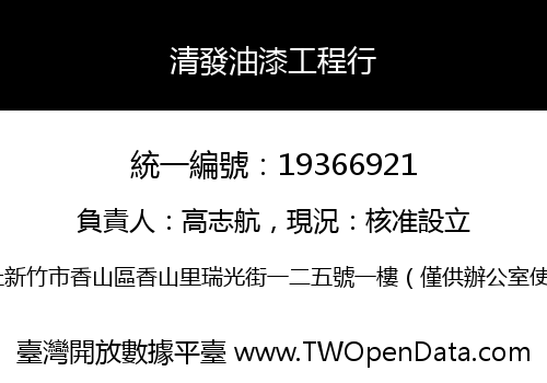 清發油漆工程行