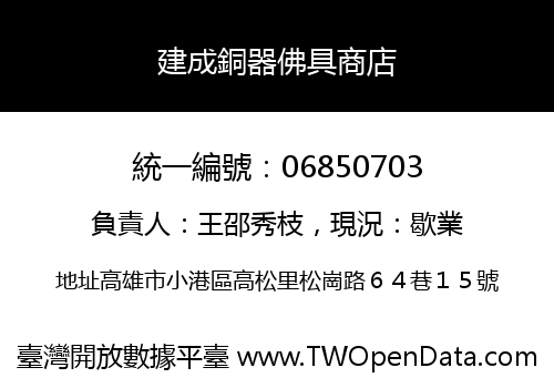 建成銅器佛具商店