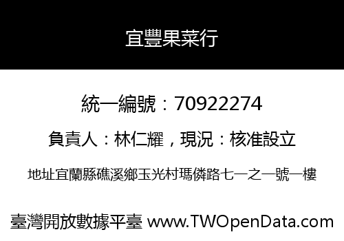宜豐果菜行